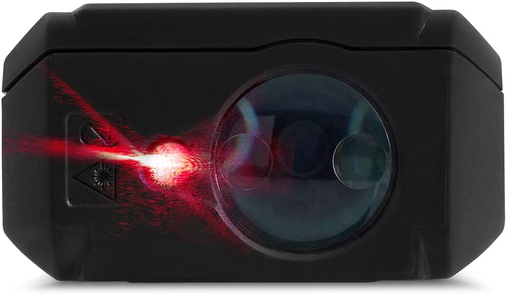 TROTEC Laser-Entfernungsmesser TD120 | Distanzmessungen Reichweite 120 m, Pythagoras-Funktionen, 99
