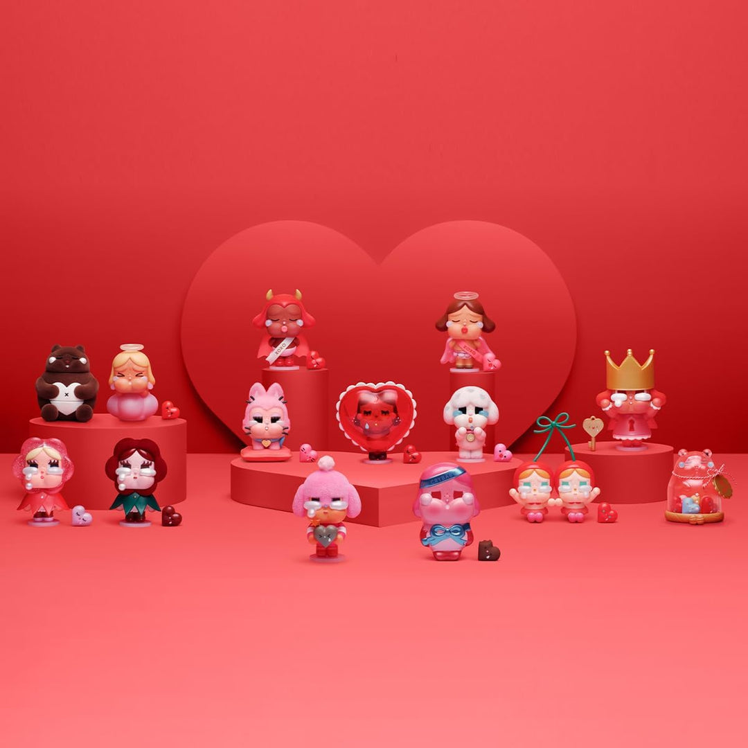 POP MART Crybaby Crying for Love Series Figures Actionfiguren Sammelfiguren Sammler Kunstspielzeug S