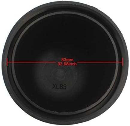 TOMALL 83mm Staubschutz für LED Scheinwerfer Ersatz Gummidichtung Caps Kit, 83mm