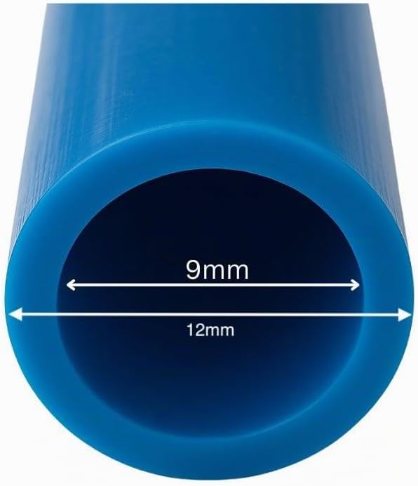 John Guest 12 mm LLDPE-Schlauch – Blau – 10 Meter Länge | Flexibles Polyethylen-Rohr für Wassersyste