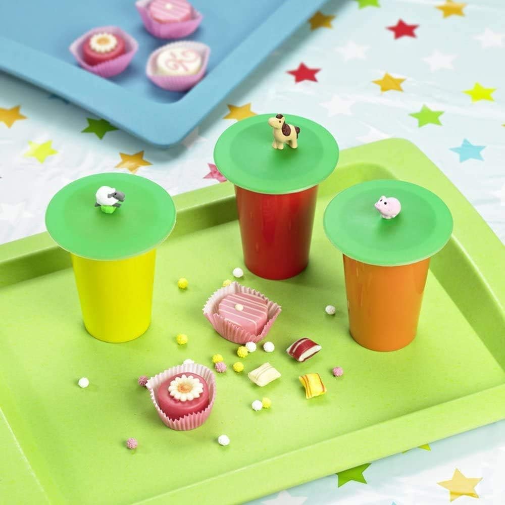 Lurch 210194 Mein Deckel Hoftiere 3-er Set