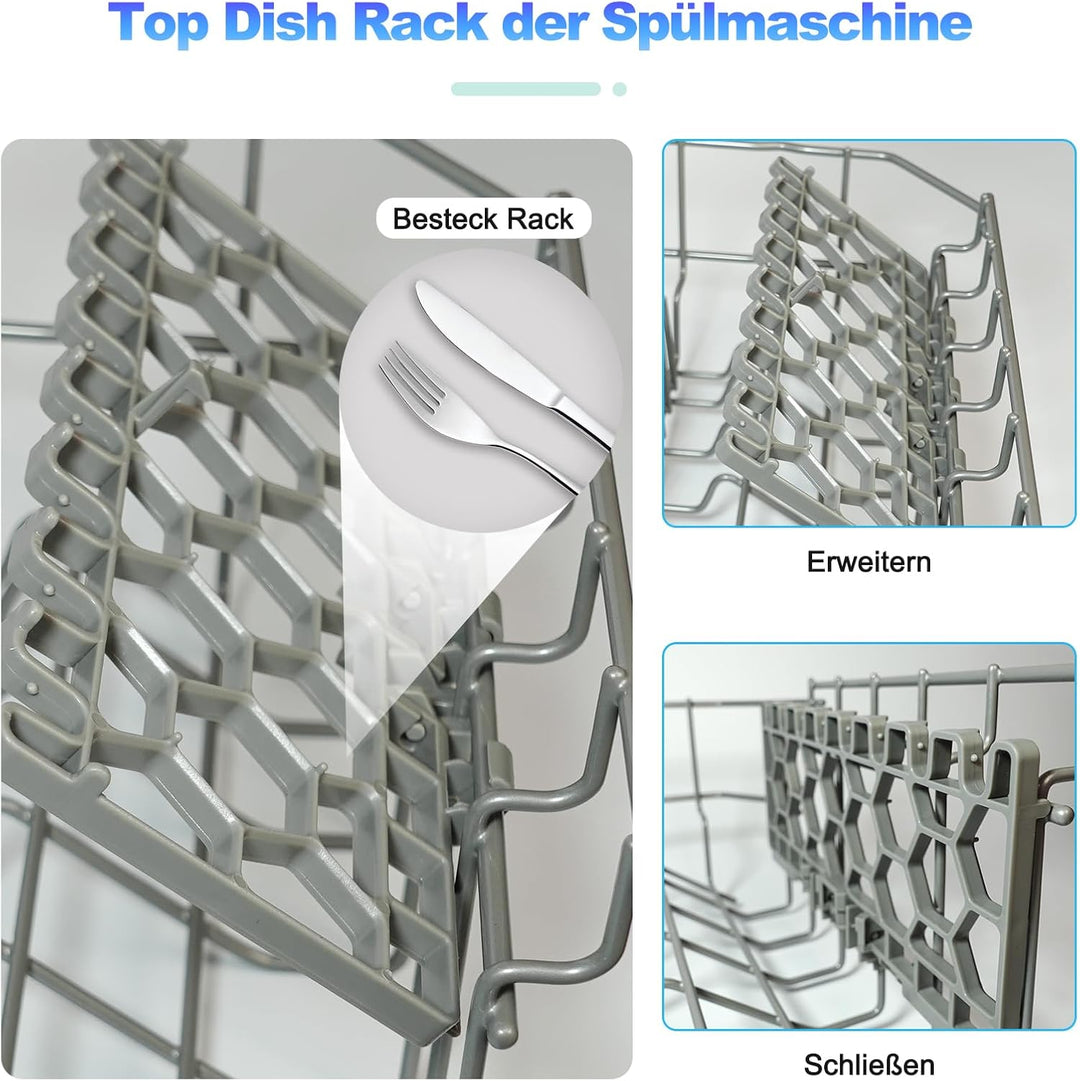 2025 Upgraded D.I.Accessa Geschirrspüler Obere Geschirrkorb Montage Ersatz für Midea Gorenje Samsung