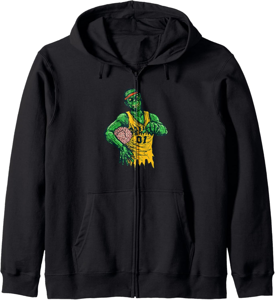 Zombie Basketball Kapuzenjacke