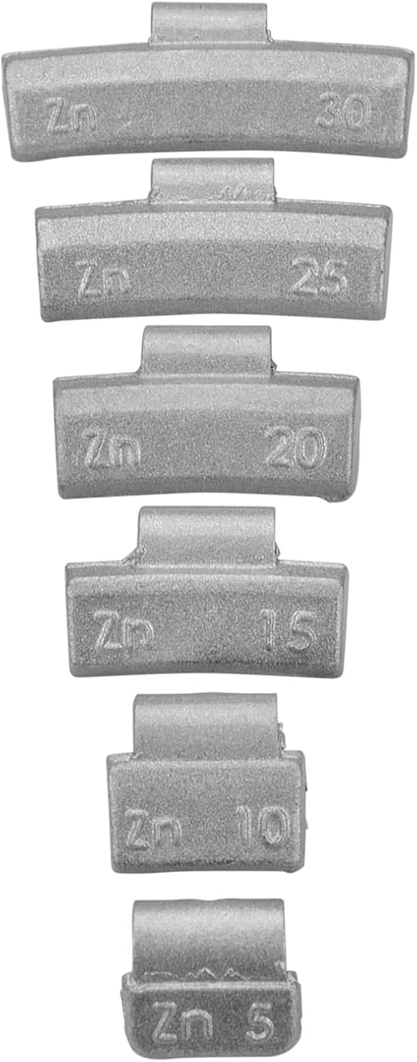 HASKYY 225x Schlaggewichte Auswuchtgewichte Wuchtgewichte ALU Alufelgen 5-30g Sortiment