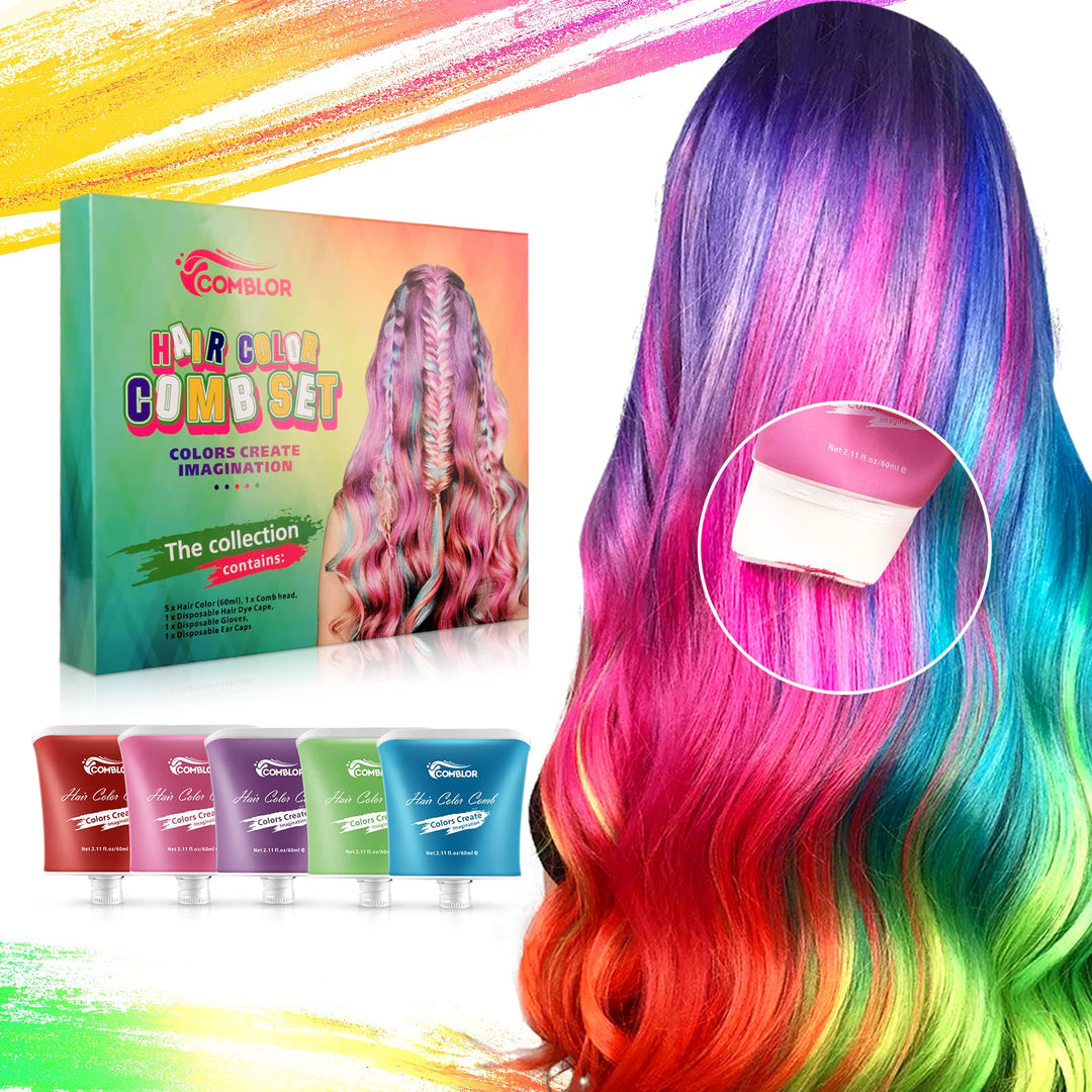 Haarfarbe Wachs, Magic Master Keratin Temporäre Frisur Creme Instant farbiger Ton für Männer und Fra