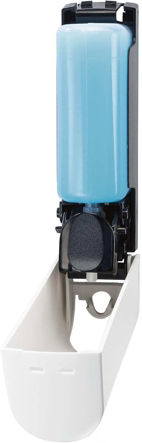 mySPA Spender für Duschgel & Haarshampoo, Duschgelspender, Shampoospender, Seifenspender (Silber), S