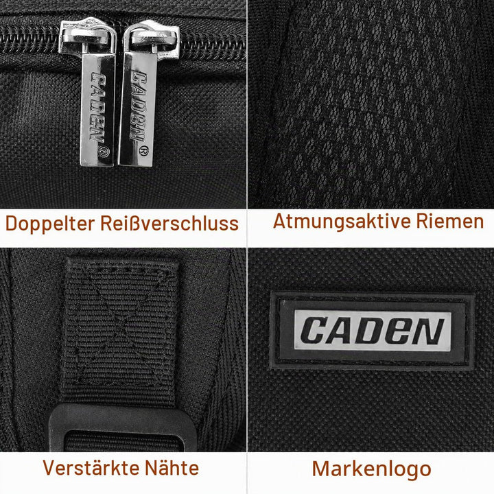 CADeN Kamerarucksack Camera Backpack Wasserabweisend Kameratasche Fototasche Kompatibel mit Sony Can