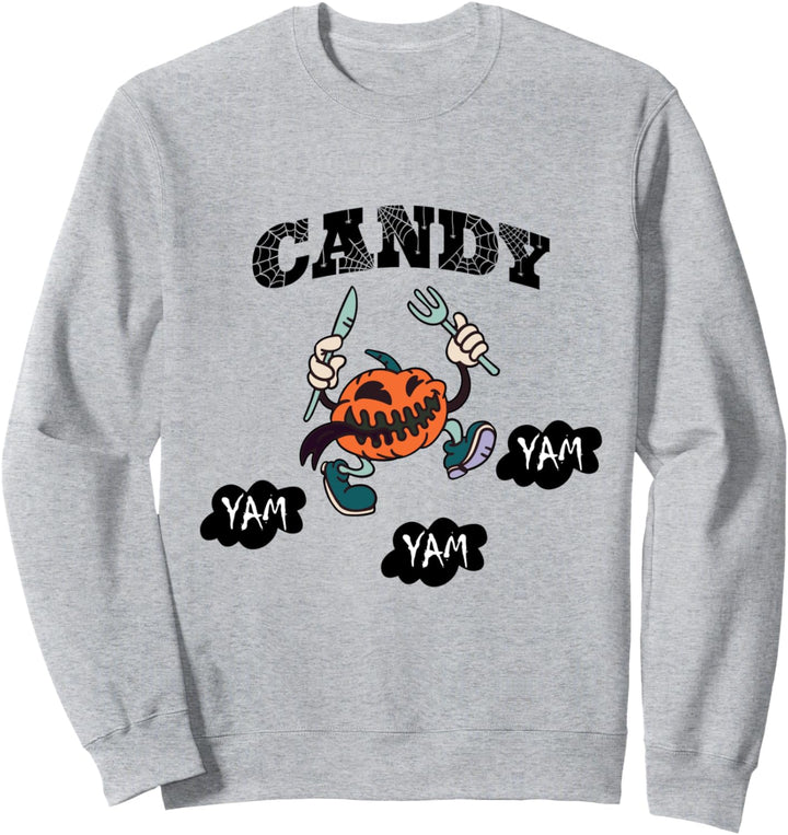 Süssigkeiten-Halloween-Party. Sweatshirt