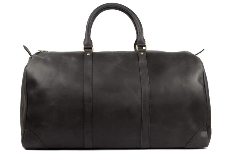 HOLZRICHTER Berlin No 8-2 (L) - Premium Weekender Reisetasche, Sporttasche & Handgepäck aus Leder -