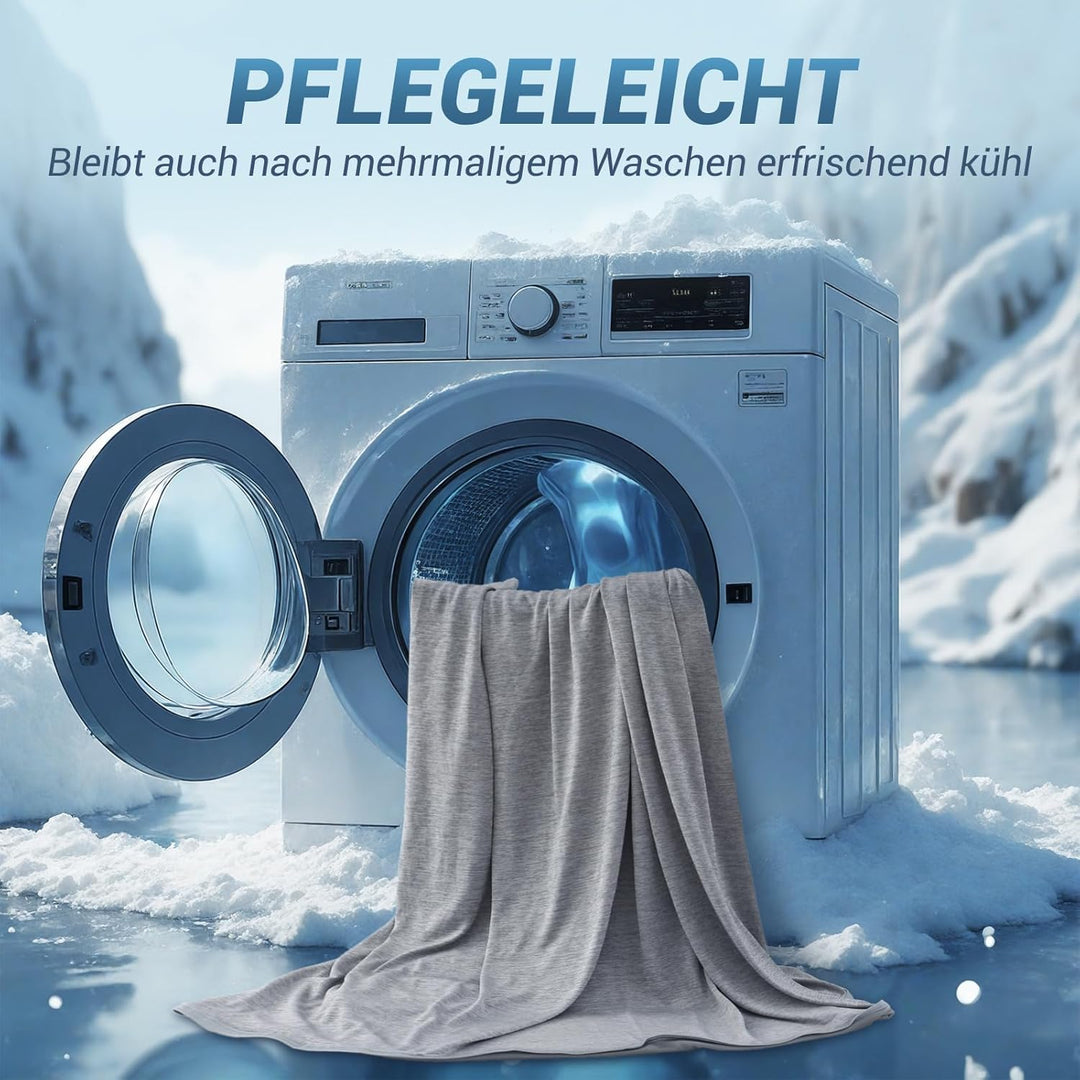 Elegear Kühldecke 130 x 170cm, Japanische Arc-Chill 3.0 Q-Max>0,5 Kühlfasern Selbstkühlende Sommerde
