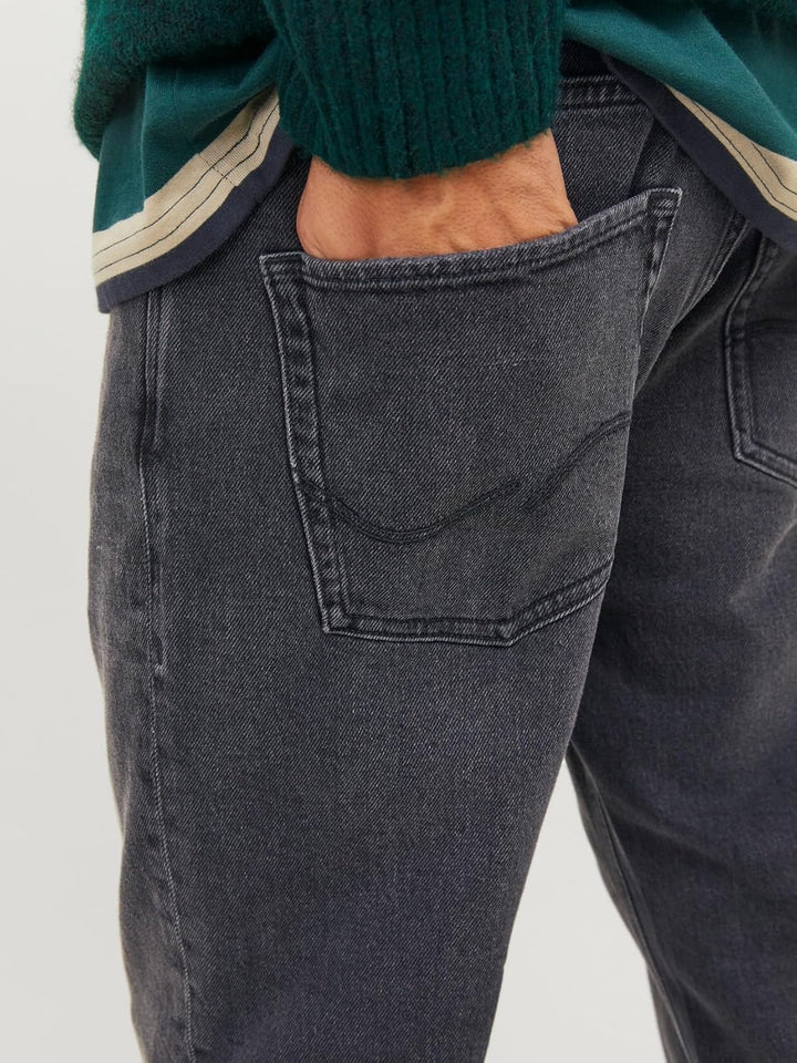 Jack & Jones Men's Jeans 28W / 32L Black Denim, 28W / 32L Black Denim
