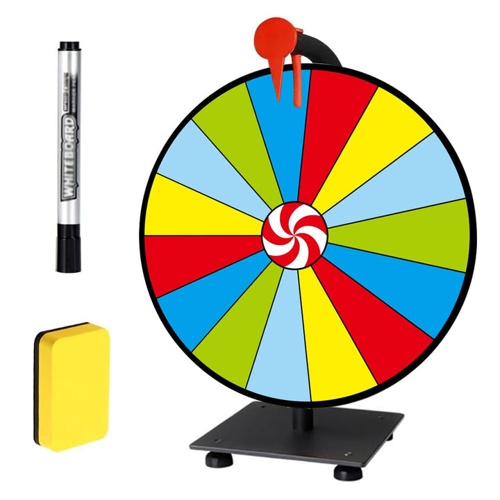 Glücksrad Zum Drehen, 30cm Glücksrad Zum Selbstgestalten, Drehrad, Gluecksrad Gluecksrad mit Trocken