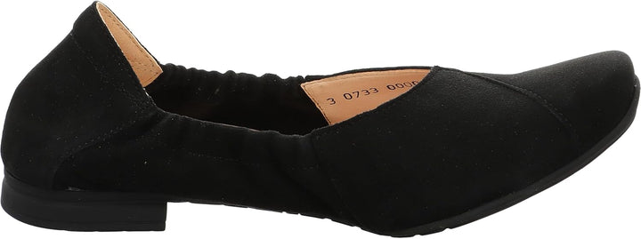 Think! Damen Gaudi Nachhaltige Wechselfussbett Ballerinas 37.5 EU 0000 Schwarz, 37.5 EU 0000 Schwarz