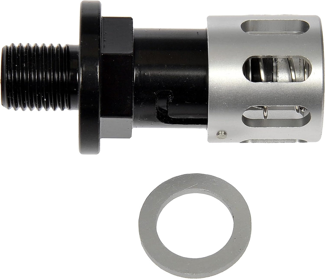Dorman 092-020 EZ Ablassölschraube und Dichtung, 21 mm Sechskantkopf, M14 x 1,50 Gewinde für ausgewä