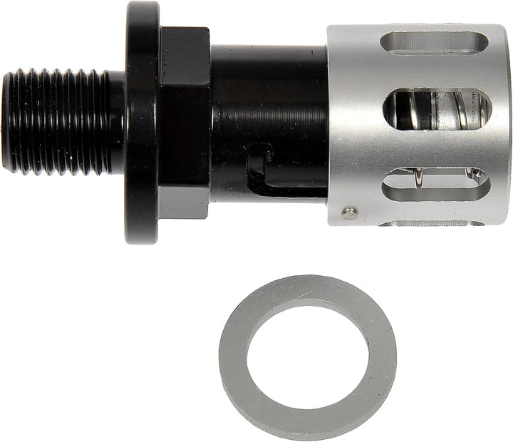Dorman 092-020 EZ Ablassölschraube und Dichtung, 21 mm Sechskantkopf, M14 x 1,50 Gewinde für ausgewä