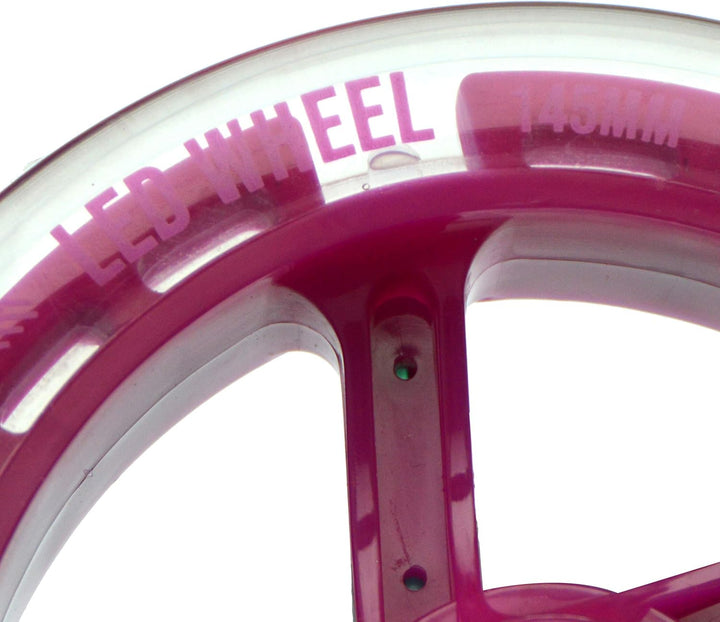 Apollo City Scooter Ersatzräderset Pro Wheels - ABEC 7 Kugellager, Roller Rad Ersatz-Räder passend f