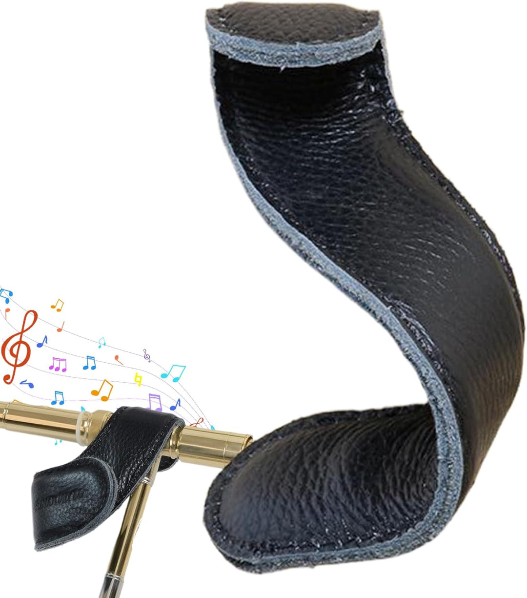 Trombones Trombone Accessoires, S-Form Posaune Grips Wrap-Stütze, Leder-Kee-resistente tragbare Hand