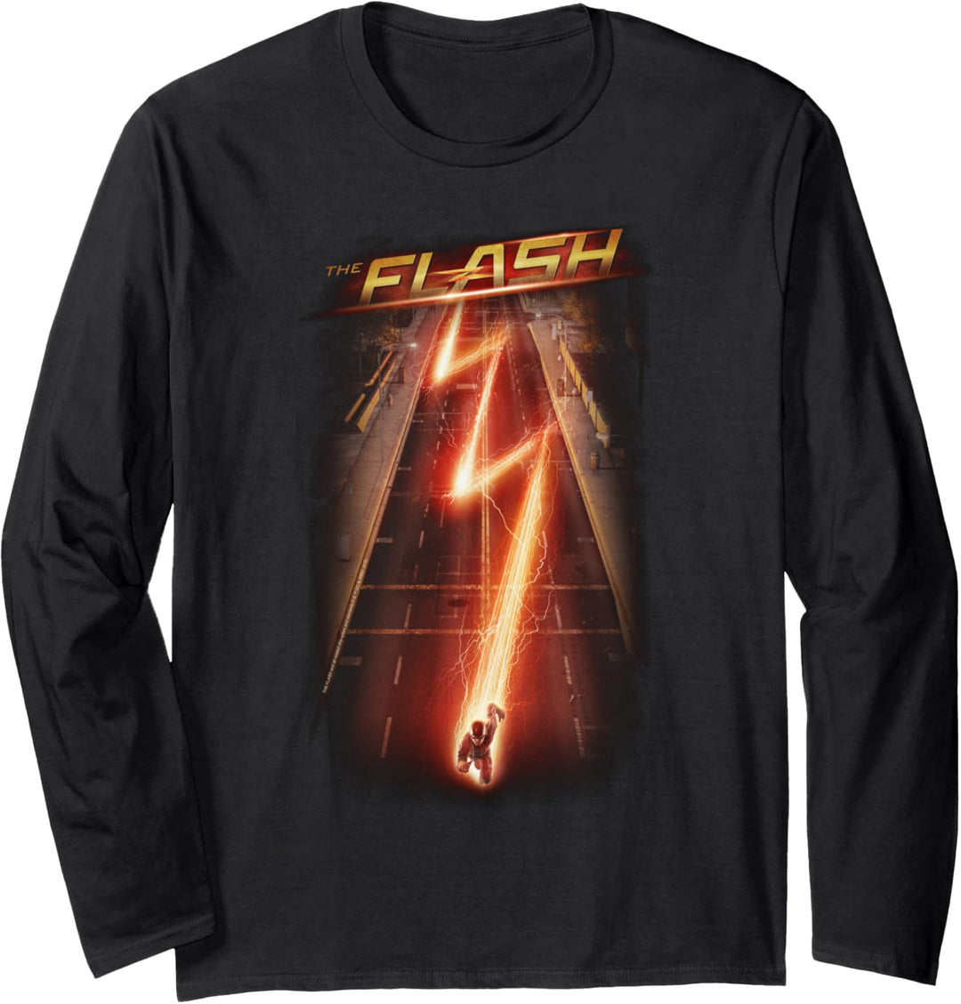 The Flash TV Series Flash Ave Langarmshirt