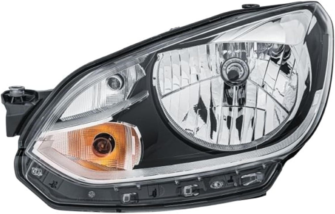 HELLA 1EJ 010 670-051 FF/Halogen-Hauptscheinwerfer - links - für u.a. VW Up (121, 122, BL1, BL2), Li