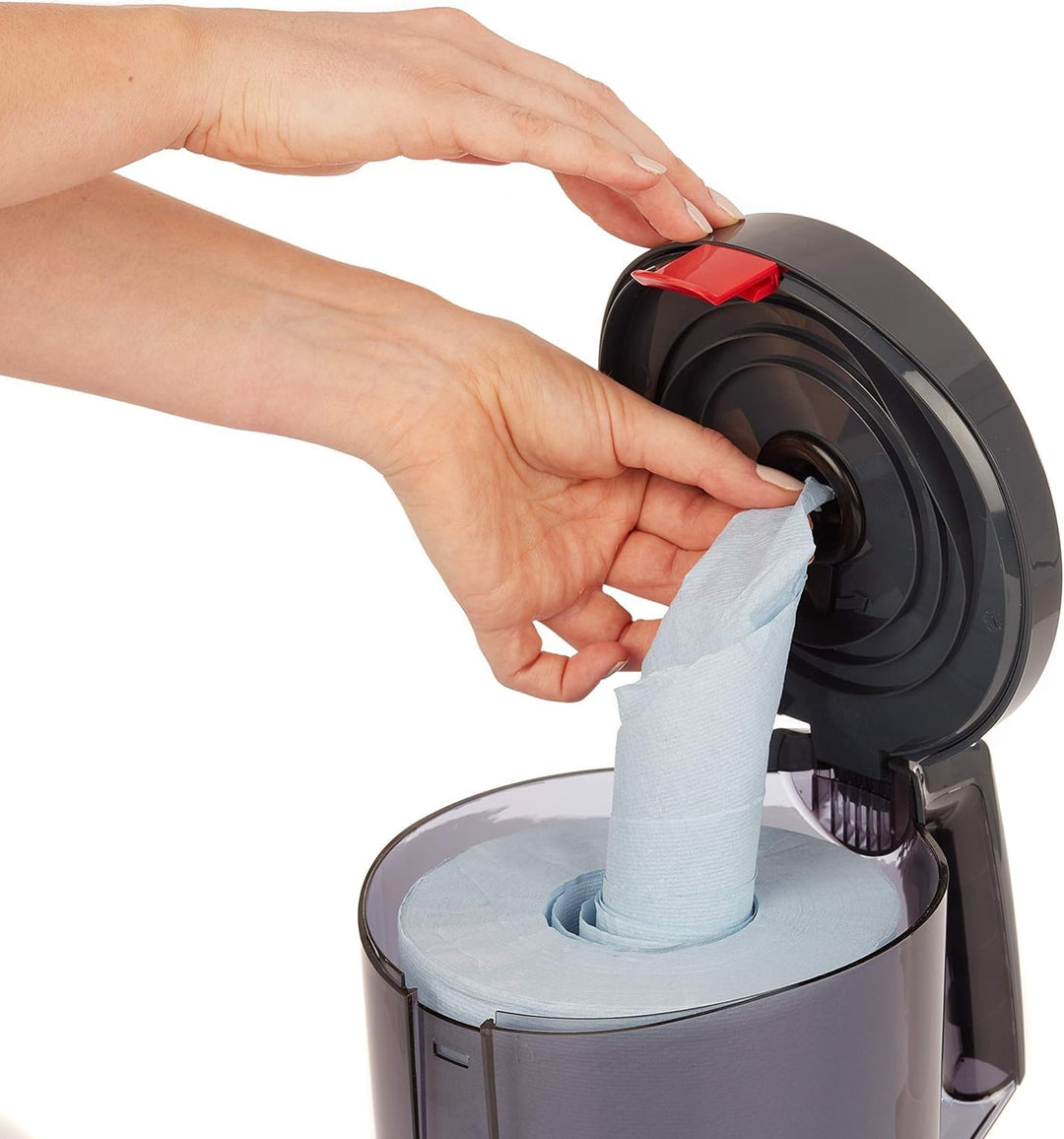 WypAll L10 Papier-Reinigungstücher für Service u. Einzelhandel 6220 – 1-lagige blaue Rolle mit Zentr