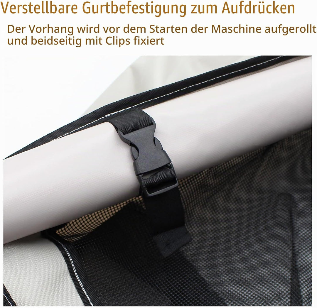 Sunsiou Klimaanlagenabdeckung Aussen 74x26x54cm, Abdeckung für Klimaanlage mit Schnalle, Wasserdicht