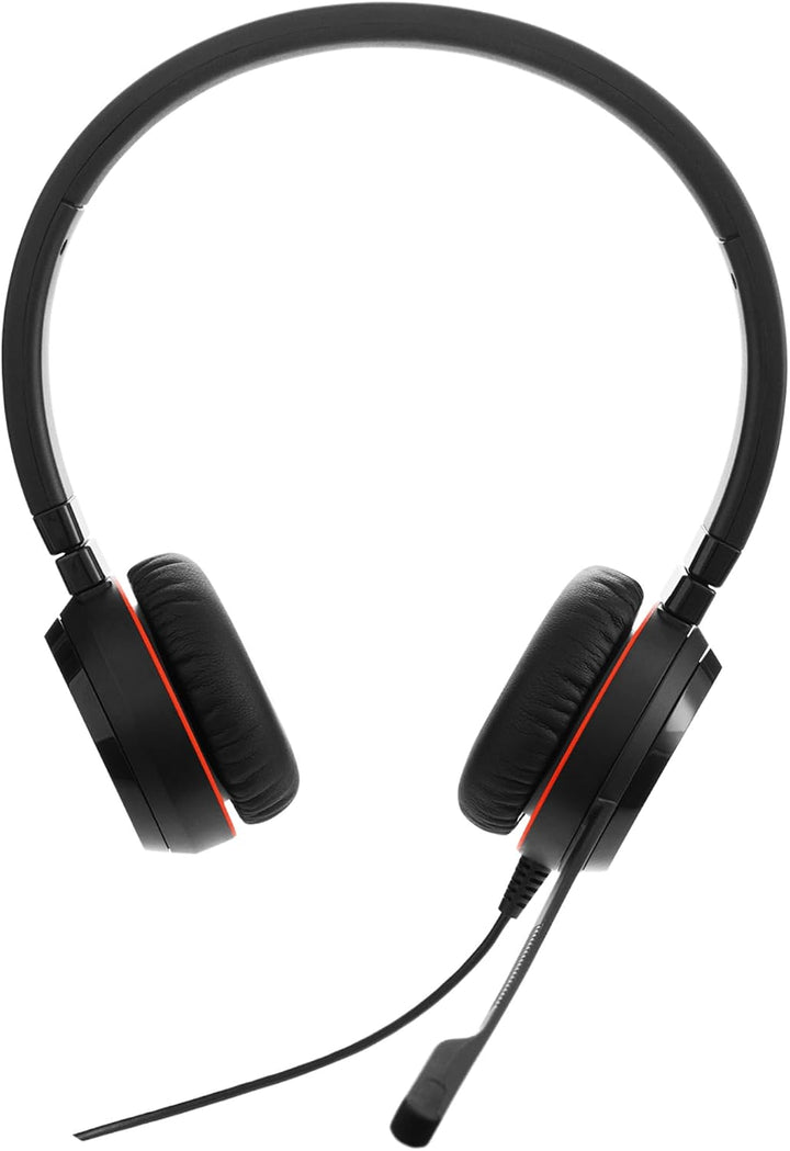 Jabra Evolve 20 SE Stereo Headset - Unified Communication Zertifizierte Kopfhörer für VoIP Softphone