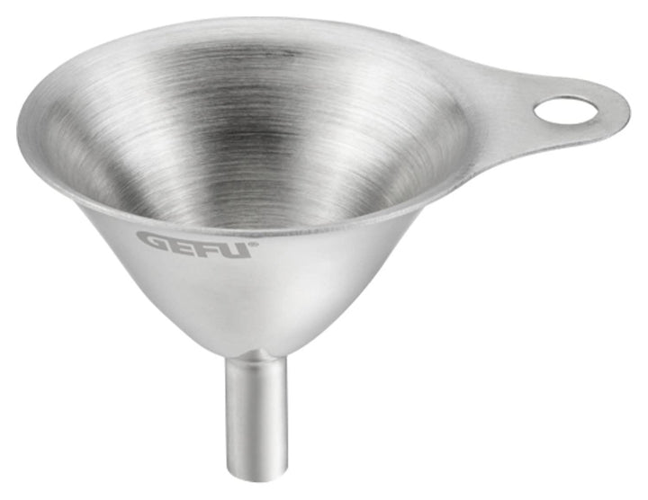GEFU VERSARE Mini 3-teilig Trichter-Set, Edelstahl, Silber