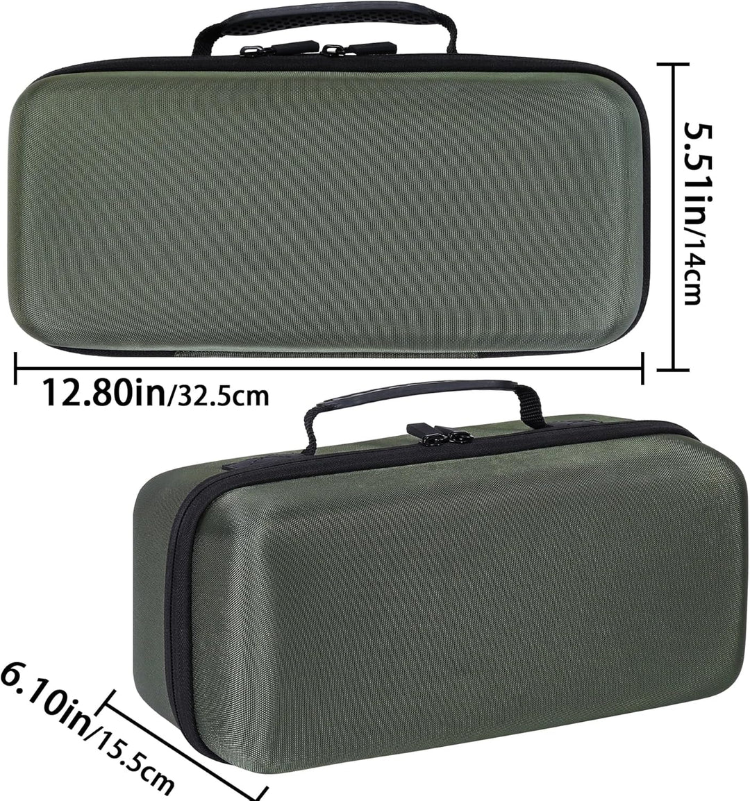 co2CREA Hart Reise Schutz Hülle Etui Tasche für Anker 548 Powerbank PowerCore Reserve 192Wh 60000mAh