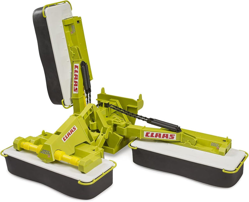 bruder 02218 - Claas Disco 8550 C Plus Dreifach-Mähwerk - 1:16 Ernte-Maschine Traktor-Anhänger Bauer