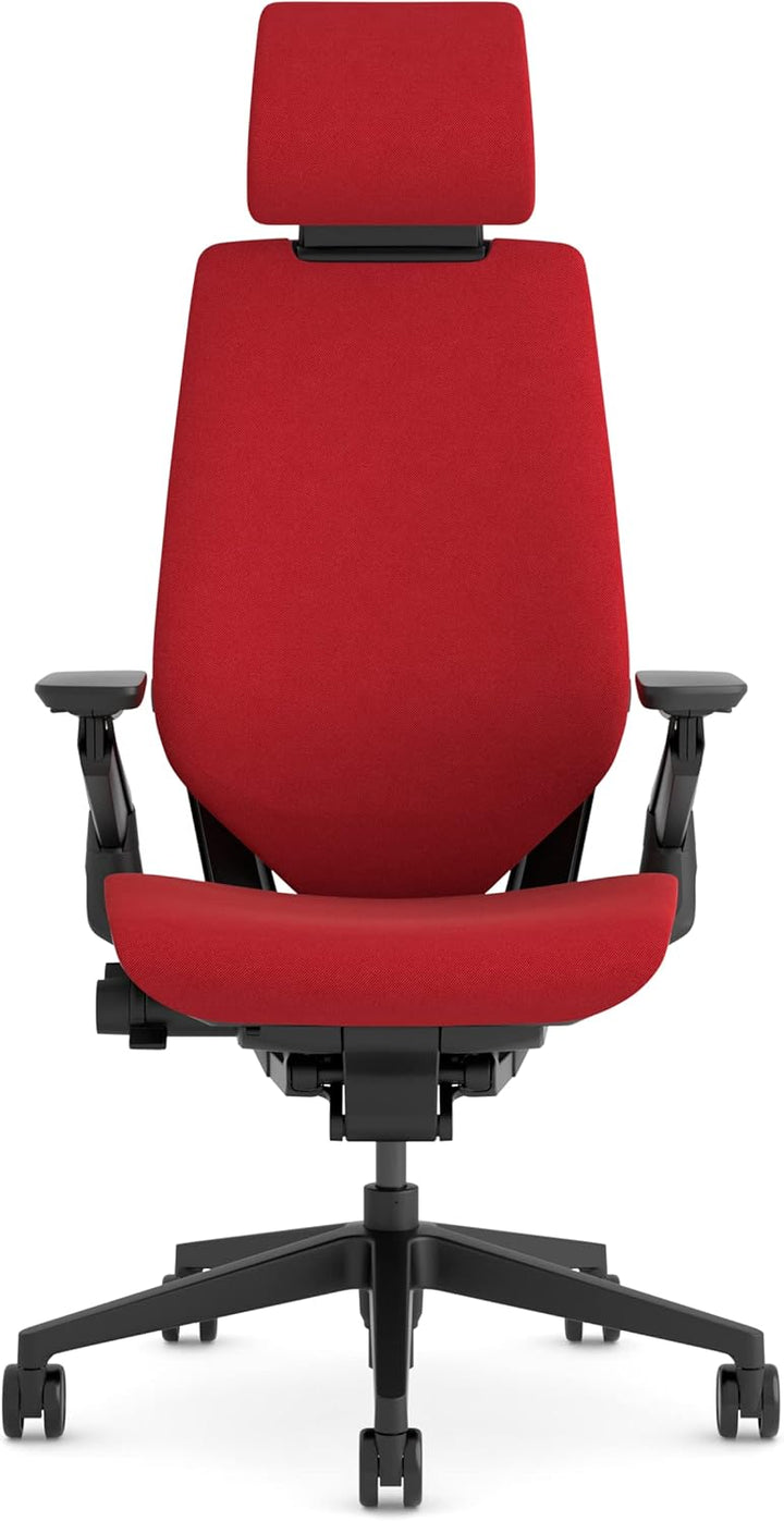 Steelcase Gesture Ergonomischer Bürostuhl mit 360° Armlehnen, 3D-Live Back Lumbalstütze, anpassbarer