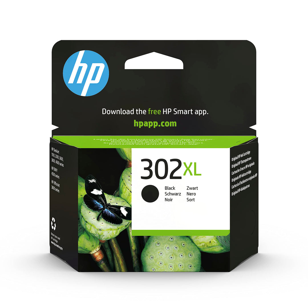 HP 302XL ink cartridge Toner, schwarz