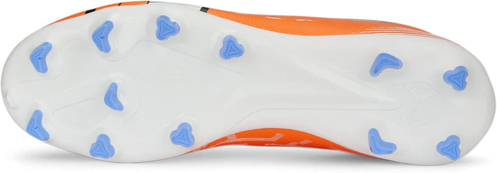 PUMA Herren Ultra Play Fg/AgFussballschuh 39 EU Ultra Orange Puma White Blue Glimmer, 39 EU Ultra Or