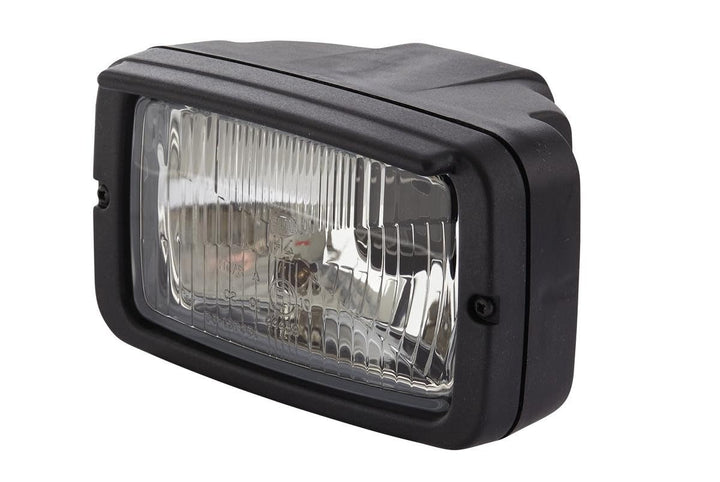 HELLA - Halogen-Hauptscheinwerfer 7145 - 12/24V - Referenzzahl: 10 - Anbau - Stecker: Flachstecker -