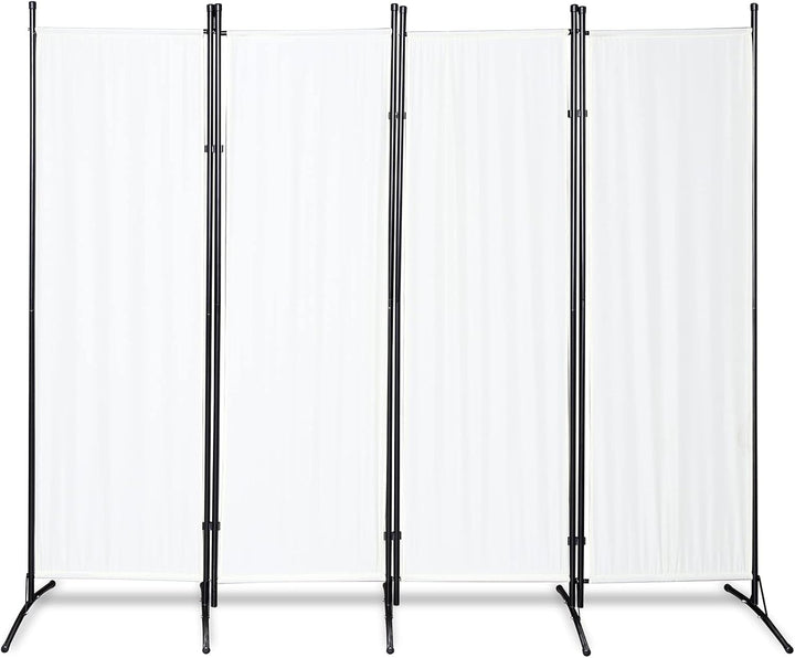 Gimisgu Paravent 200x170cm Raumteiler Gross Garten Stellwand Trennwand Balkon Sichtschutz, 4 Teilig,