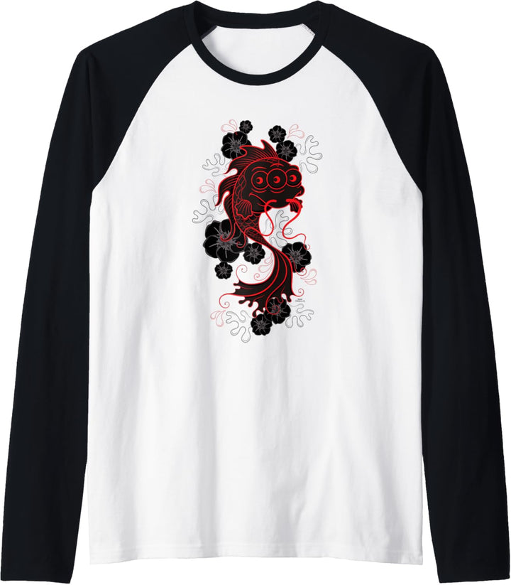 The Simpsons Blinky the Koi Fish Raglan