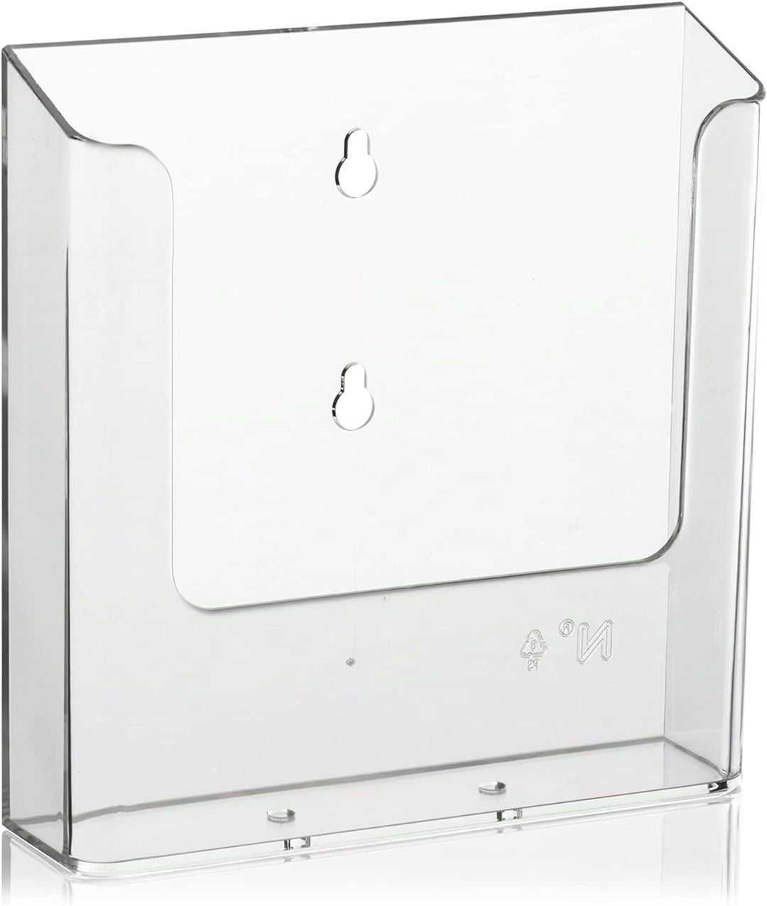 VITAdisplays® Wandprospekthalter/DIN A5, Transparent (NE-160WA) (Packung mit 5) 1 Stück (Packung mit
