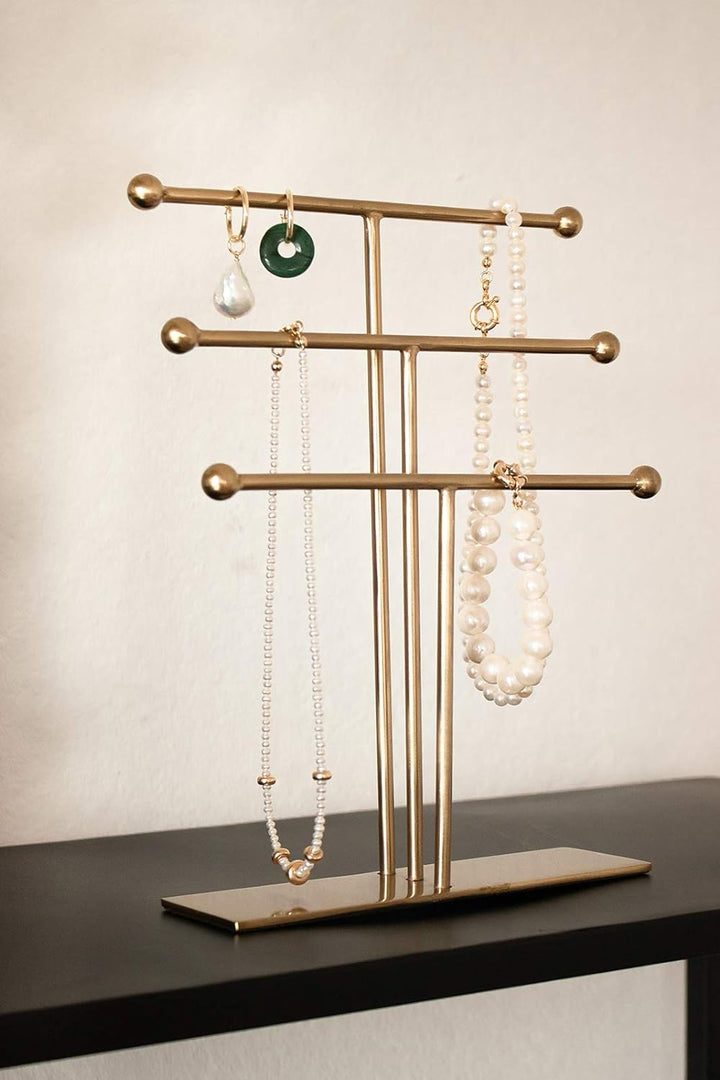 LaLe Living Schmuckständer Ela aus Eisen für Schmuckaufbewahrung von Ketten, Armbänder und Ohrringe/
