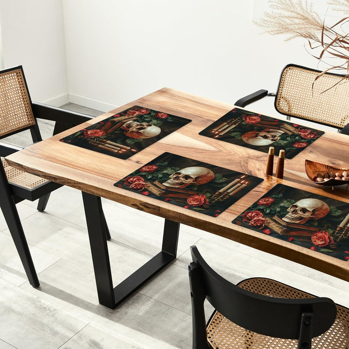 KitchenYeah© Platzsets Abwaschbar 6-Teilig 45x30 cm Tischsets Platzdeckchen Platzset Unterlage Tisch