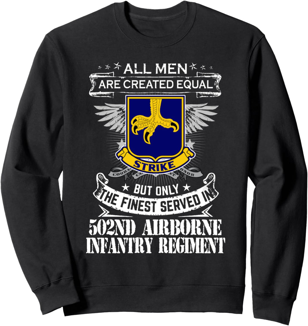 502. Airborne Infantry Regiment US Army T-Shirt Sweatshirt