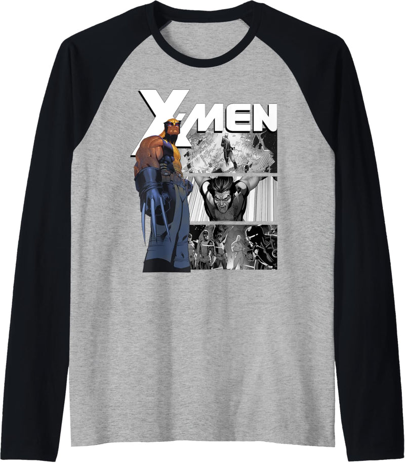 Marvel X-Men Wolverine & Darkhawk Legendary Raglan