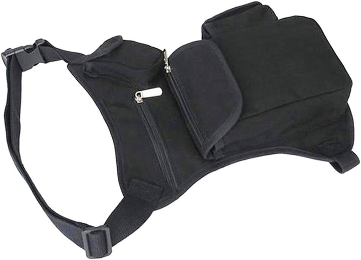 Hebetag Nylon Drop Leg Bag Hiking Waist Pack for Men Women Tactical Motorcycle Bike Cycling Riding T