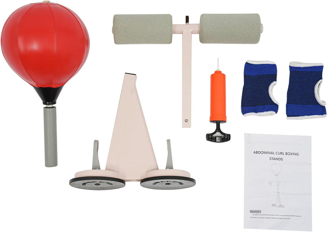 Punchingball Boxen Set,Boxball mit Ständer und Saugnäpfen Punchingball Ständer Kickboxen Standboxbal
