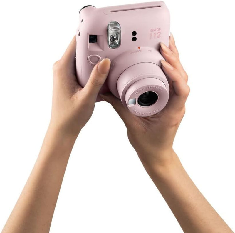 Fujifilm Instax Mini 12 Sofortbildkamera, mit 20 Aufnahmen, Blossom Pink