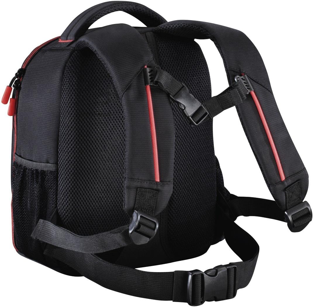 Hama Kamera-Rucksack Miami, 150, schwarz/rot