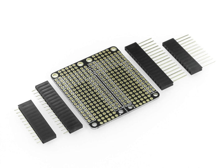 Adafruit FeatherWing Doubler Prototyping Add-on for All Feather Boards Can Work with Both a Feather