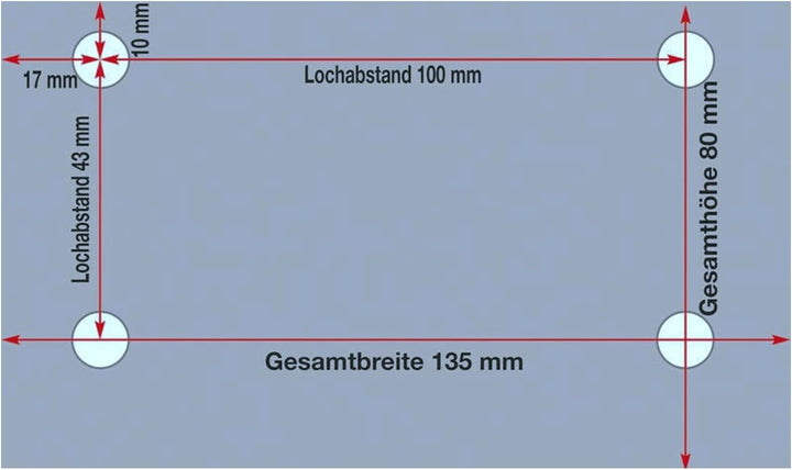 Abklappbare Hakenverlängerung für Fahrradträger inkl. Steckkupplung für jedes Type Anhängerkupplung