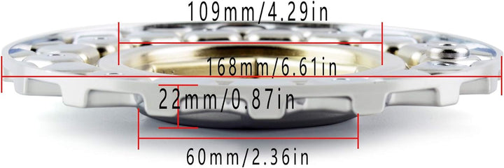 4 x 168mm Radnabenkappen Silber Nabenkappen Felgendeckel für BBS 09.24.004 09.24.028