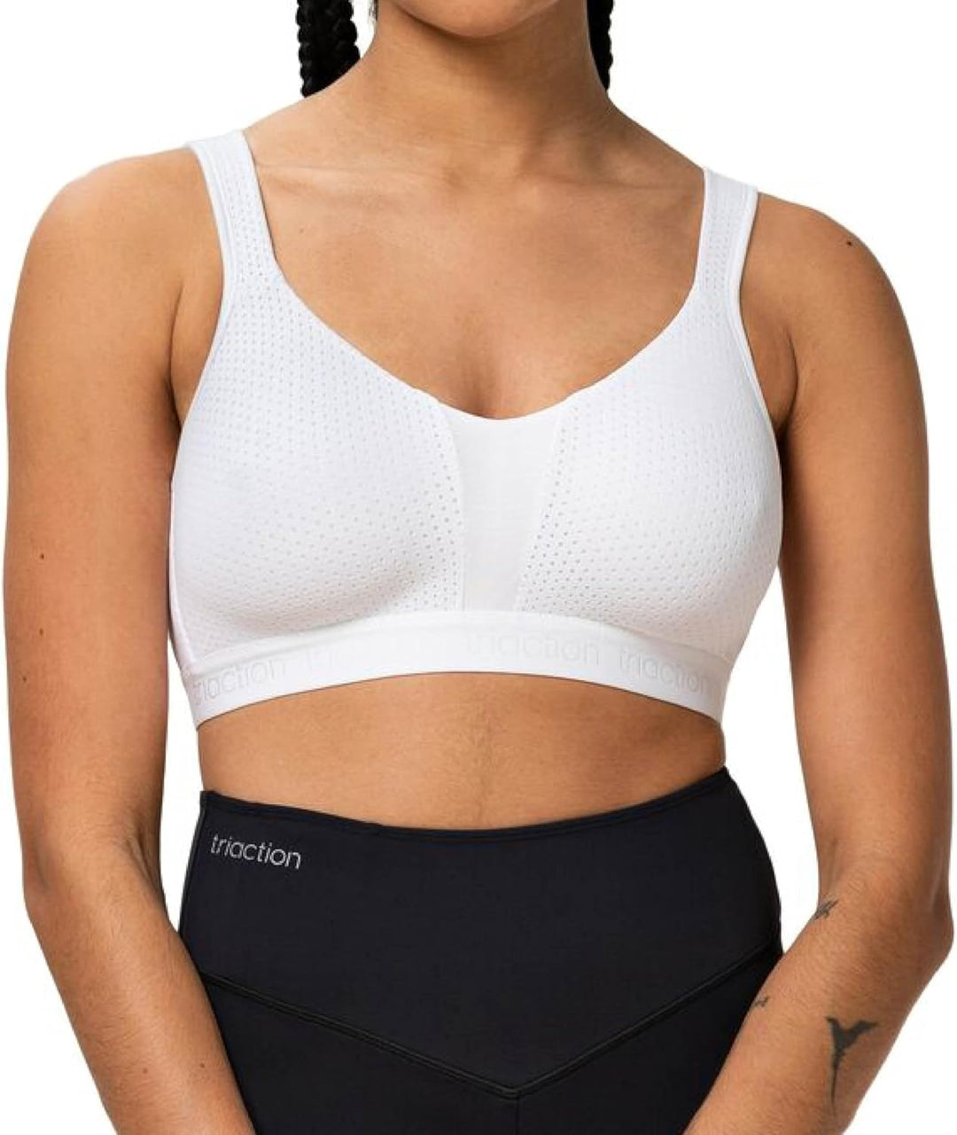 Triumph Triaction Energy Lite Sport BH ohne Bügel 85C Weiss, 85C Weiss