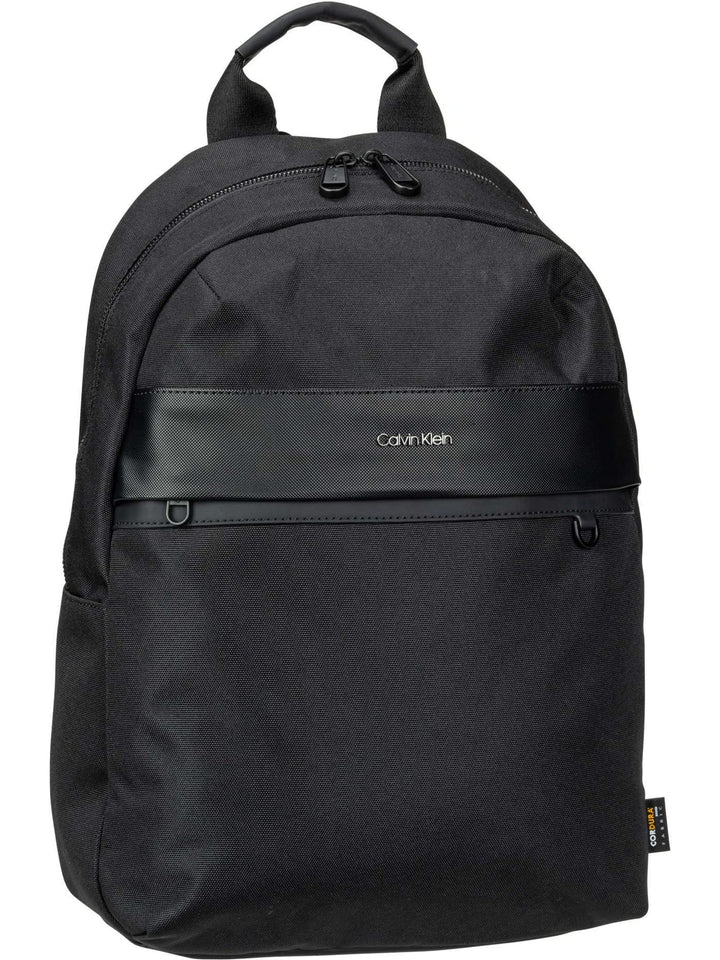 Calvin Klein Herren Remote Round Bp Rucksack, Ck Schwarz