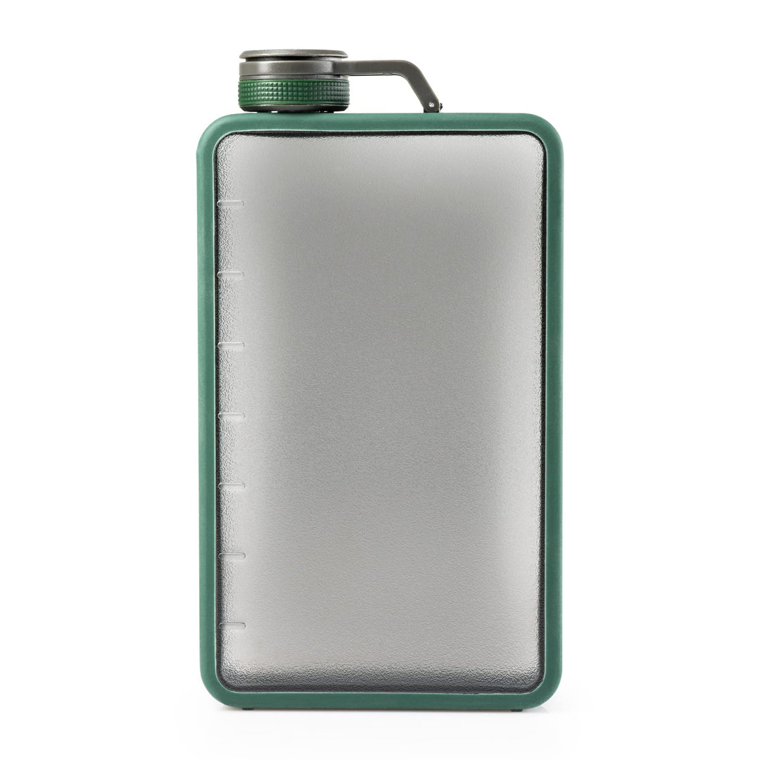 GSI Outdoors Boulder Flask Thermosflasche, Unisex, für Erwachsene 16 Fluid Ounces Bergblick, 16 Flui